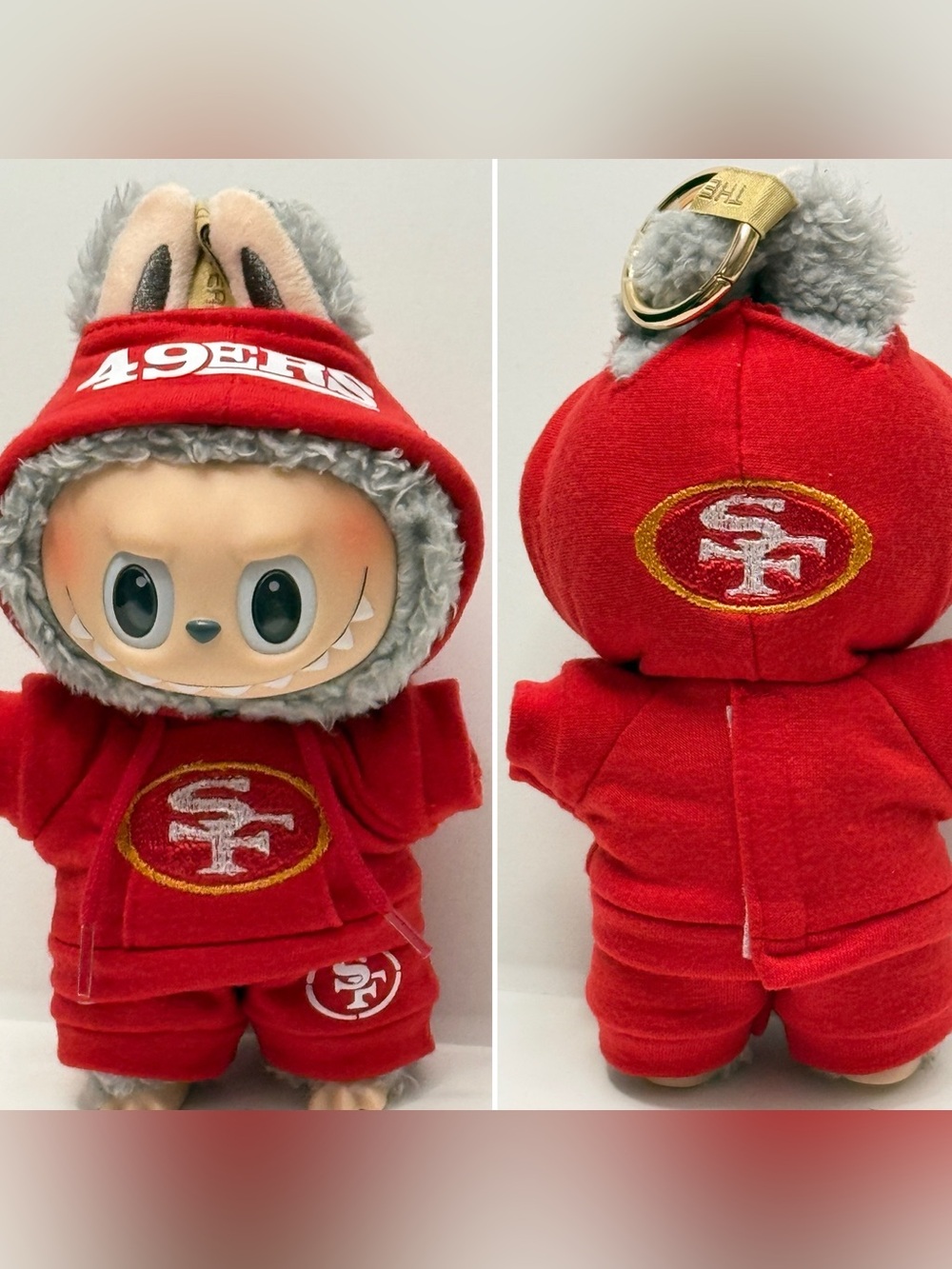 49ers Niners Labubu 2pc outfit, San Francisc